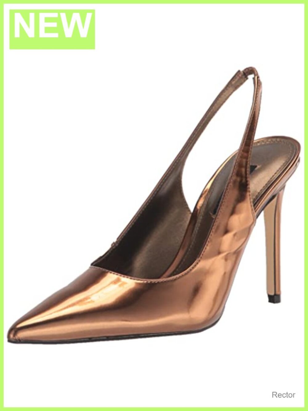 Nine West Feather Slingback Stiletto Pumps